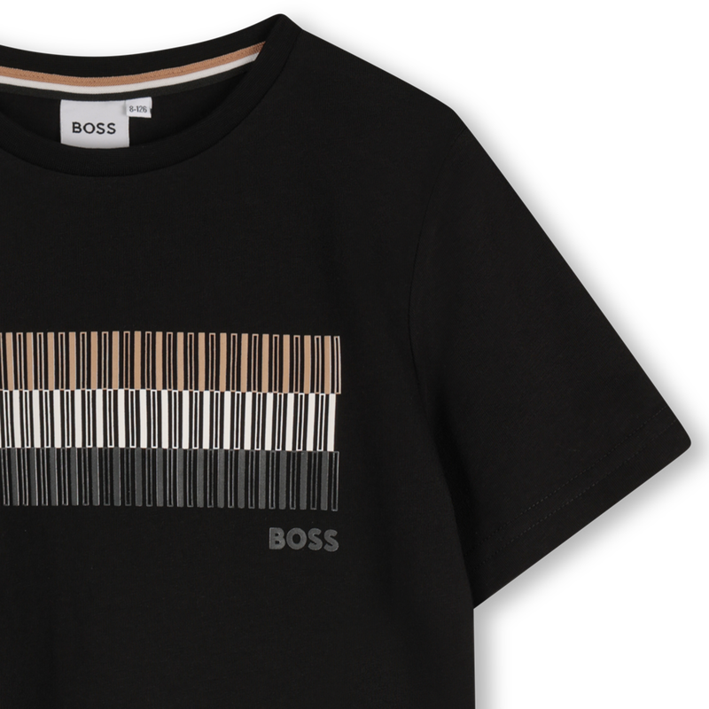 Short-sleeved cotton T-shirt BOSS 
                    BOY