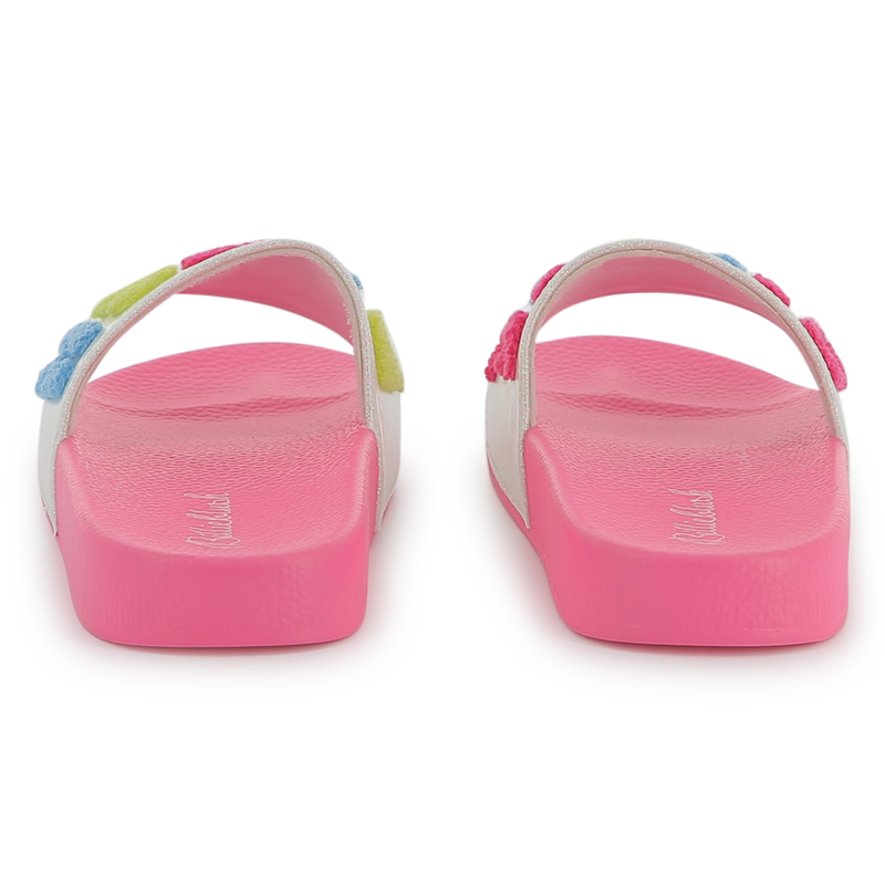Fleece logo sliders BILLIEBLUSH 
                    GIRL