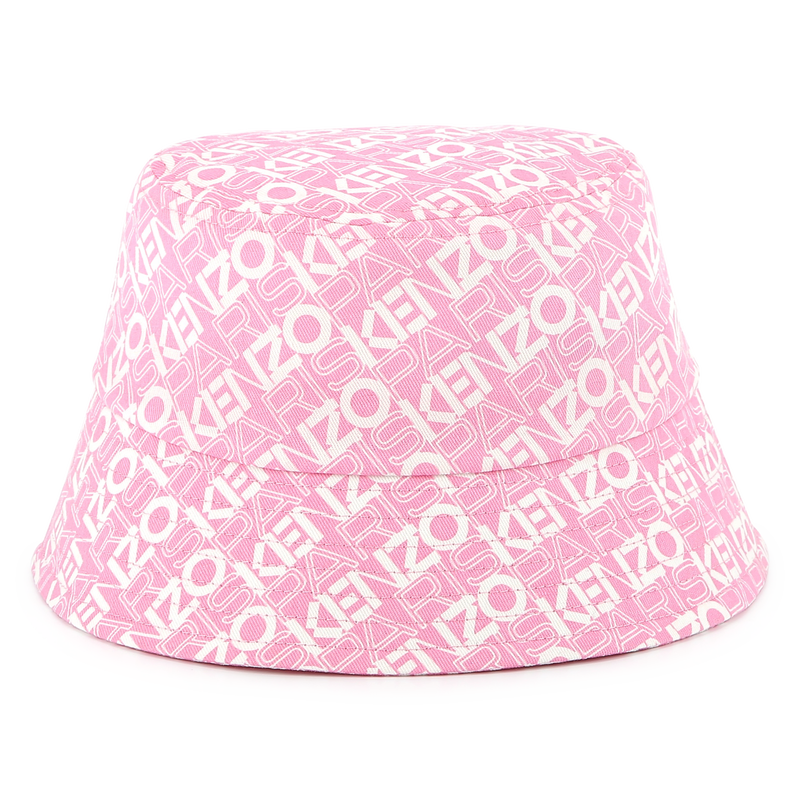 Printed cotton bucket hat KENZO KIDS 
                    UNISEX
