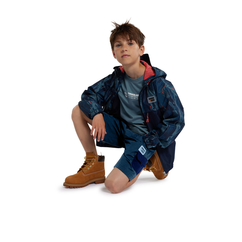 Short-Sleeved Cotton T-Shirt TIMBERLAND 
                    BOY