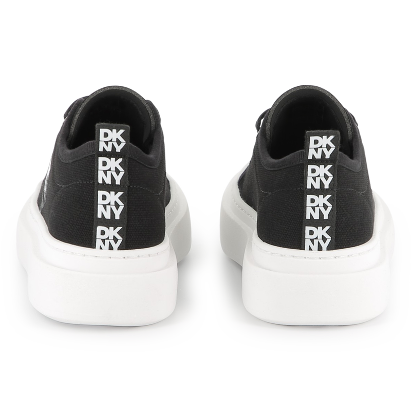 Lace-up canvas sneakers DKNY 
                    GIRL