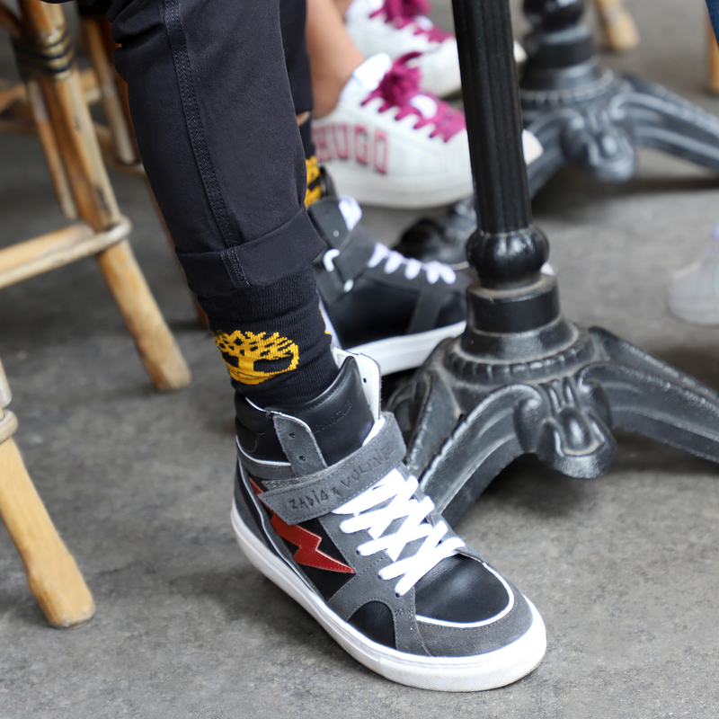 Velcro Leather Sneakers ZADIG & VOLTAIRE 
                    BOY