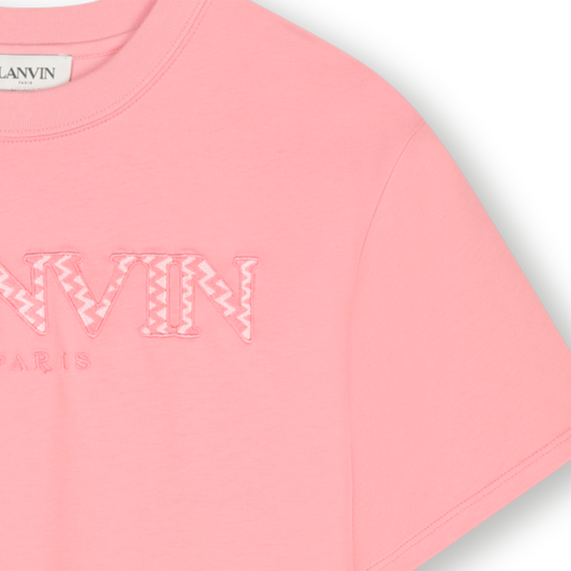 Short-sleeved T-shirt dress LANVIN 
                    GIRL