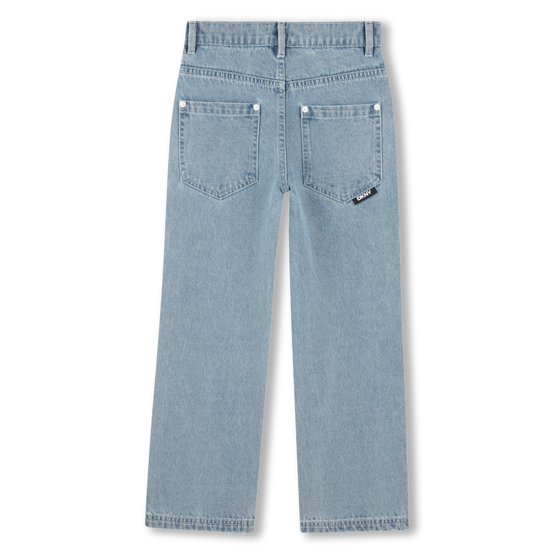 Adjustable sequin jeans DKNY 
                    GIRL