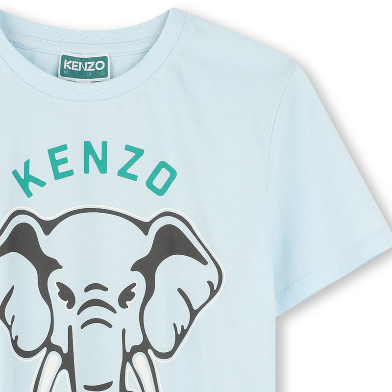 Short-sleeved cotton T-shirt KENZO KIDS 
                    BOY