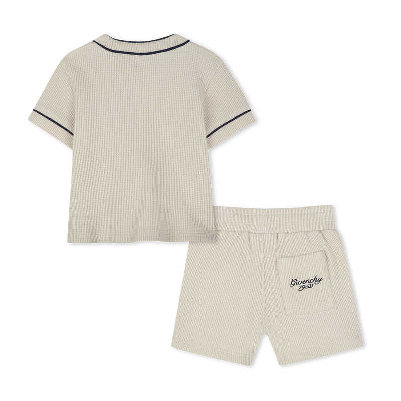 T-shirt and shorts set GIVENCHY 
                    BOY