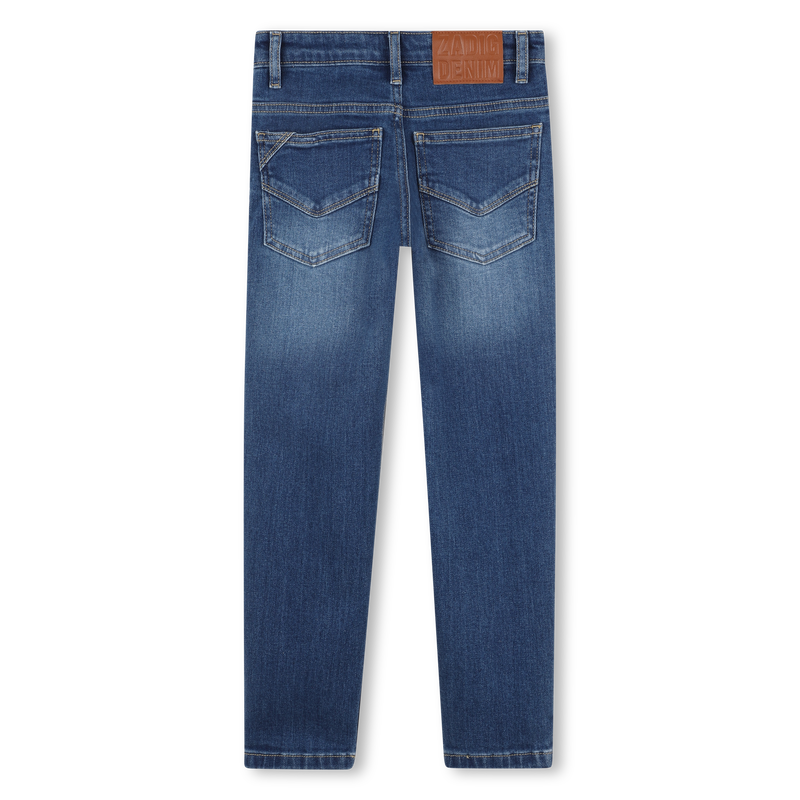Straight adjustable jeans ZADIG & VOLTAIRE 
                    BOY