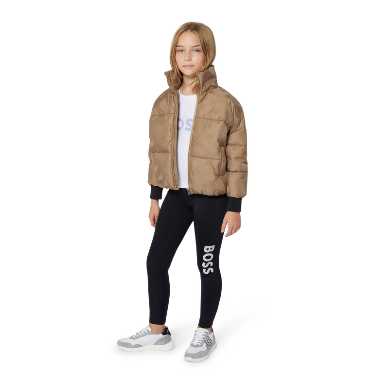 Zip-Up High-Neck Jacket BOSS 
                    GIRL