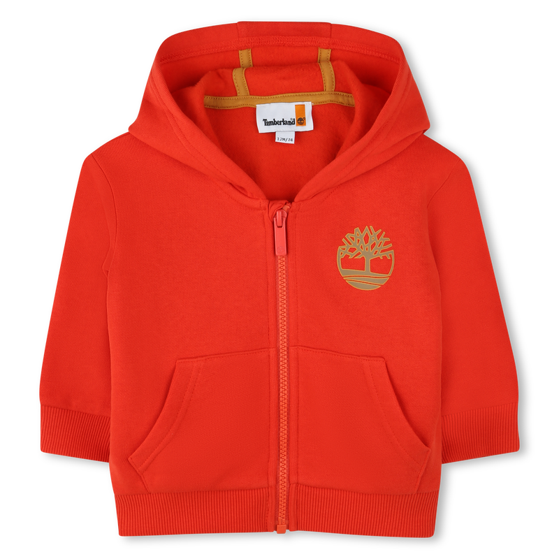 Zip-Up Hooded Sweatshirt TIMBERLAND 
                    BOY