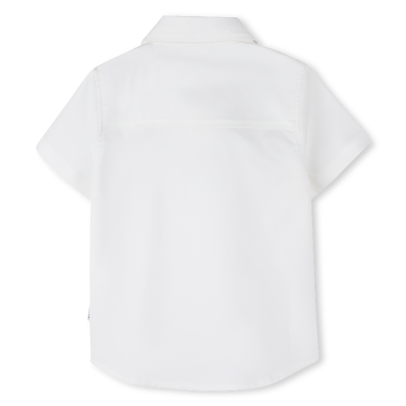 Short-sleeved cotton shirt BOSS 
                    BOY