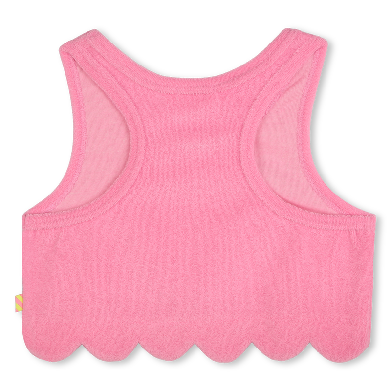 Terry cloth tank top BILLIEBLUSH 
                    GIRL