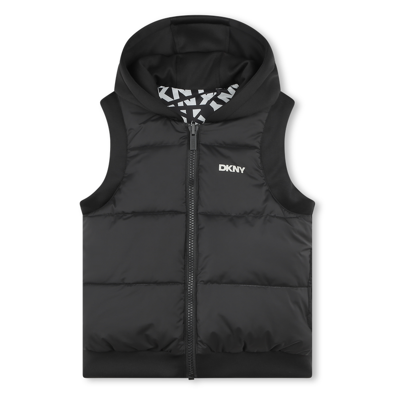 Hooded Puffer Vest DKNY 
                    UNISEX