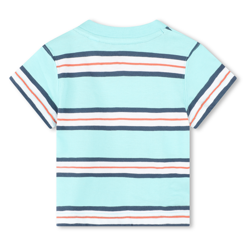 Striped Cotton T-Shirt TIMBERLAND 
                    BOY