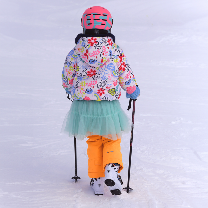Mixed Material Dress BILLIEBLUSH 
                    GIRL