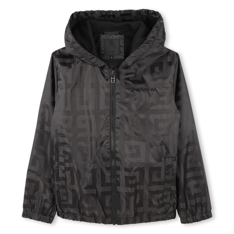Hooded windbreaker with zip GIVENCHY 
                    BOY