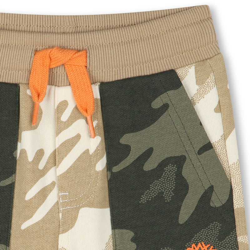 Multicolored fleece Bermudas TIMBERLAND 
                    BOY