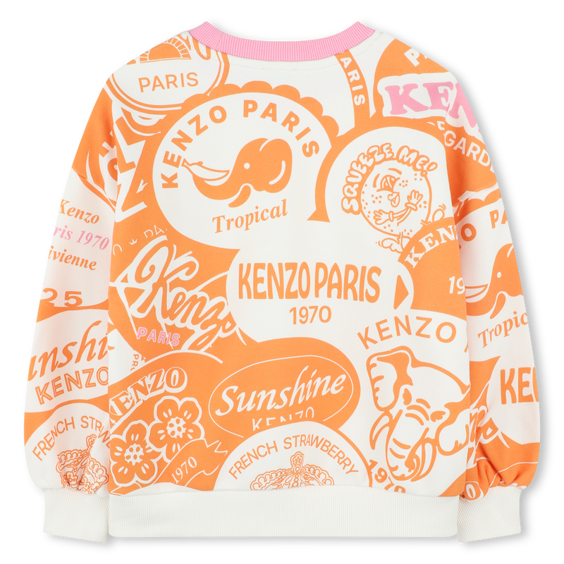 Fleece sweatshirt KENZO KIDS 
                    GIRL