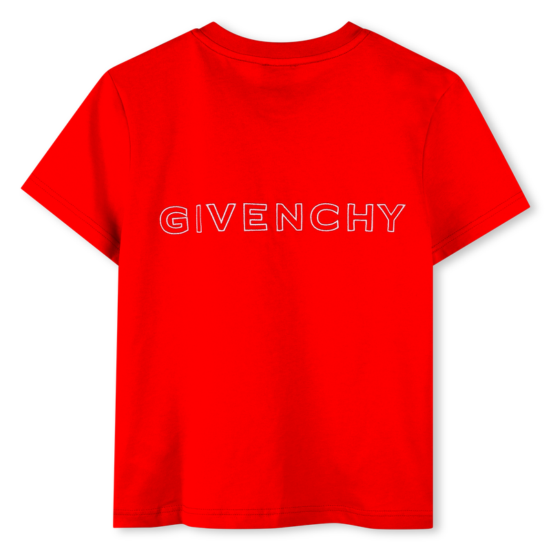 Short-sleeved cotton T-shirt GIVENCHY 
                    BOY