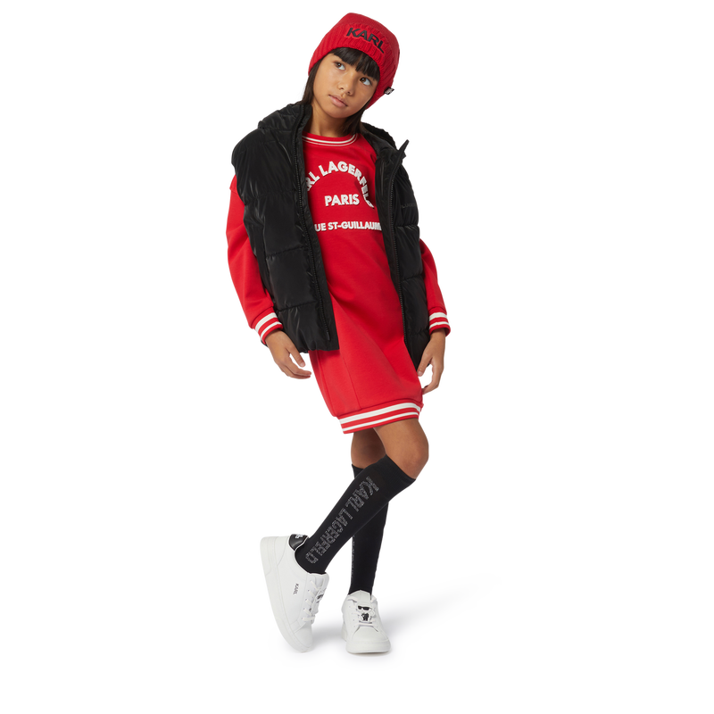 Leather Lace-Up Sneakers KARL LAGERFELD KIDS 
                    BOY