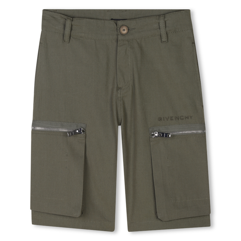 Cotton Bermuda shorts GIVENCHY 
                    BOY