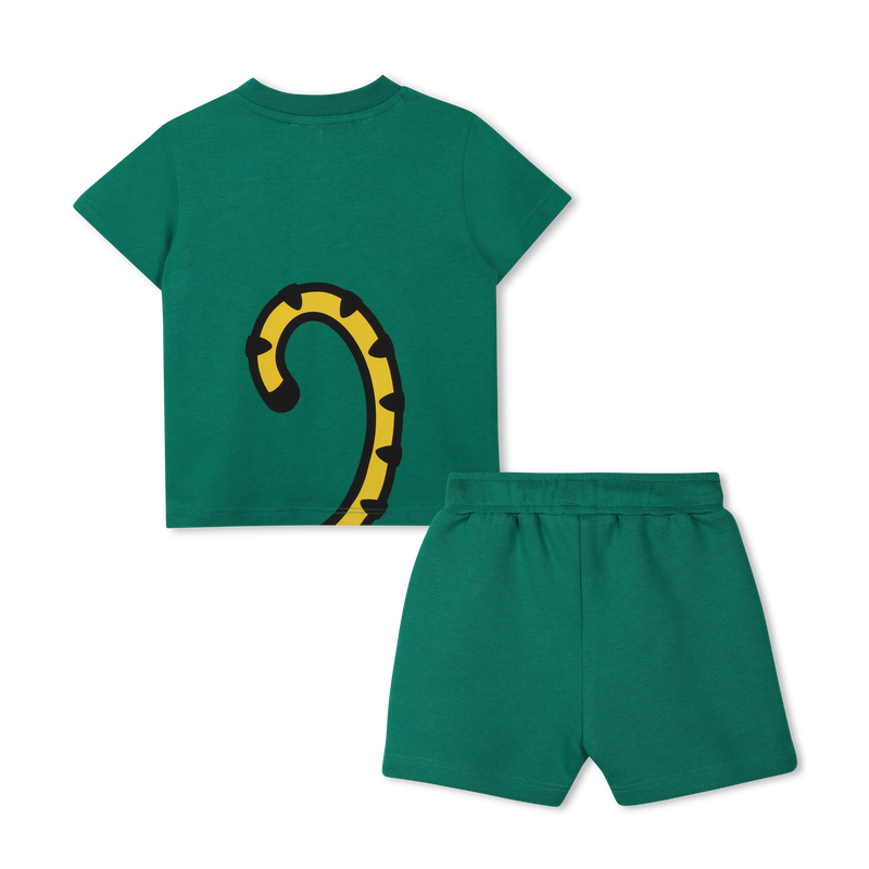 T-shirt and Bermuda shorts set KENZO KIDS 
                    BOY