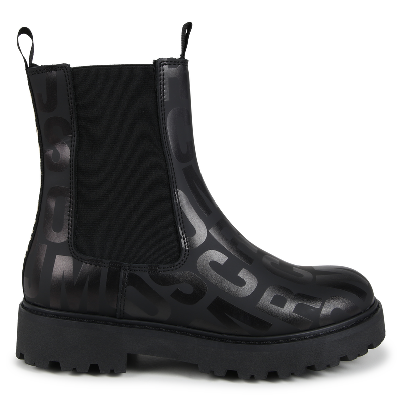 Lined Leather Booties THE MARC JACOBS 
                    GIRL