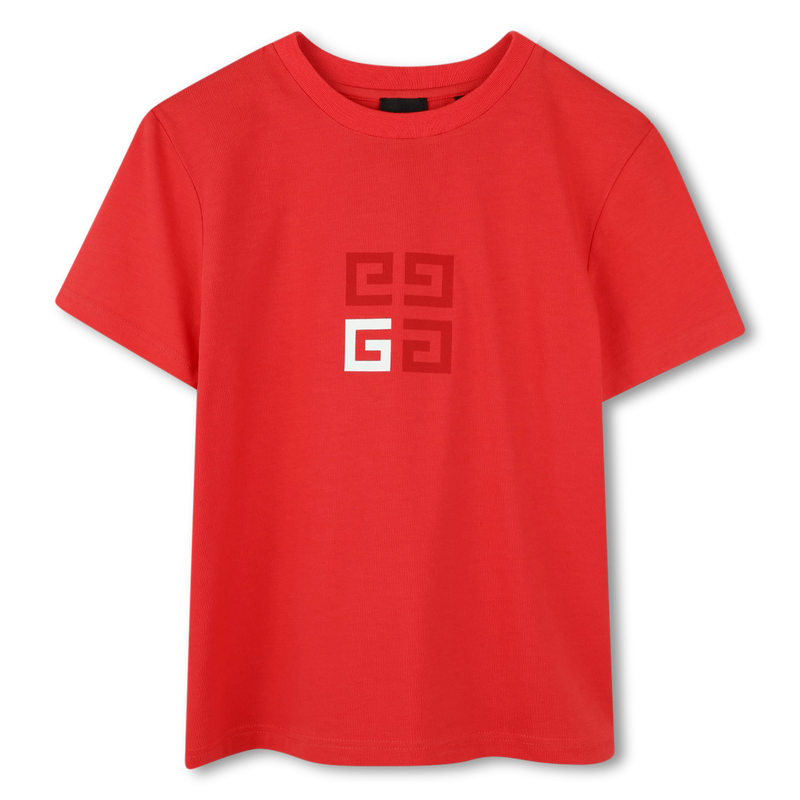 Short-sleeved cotton T-shirt GIVENCHY 
                    BOY
