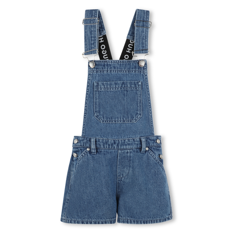 Short denim overalls HUGO 
                    GIRL