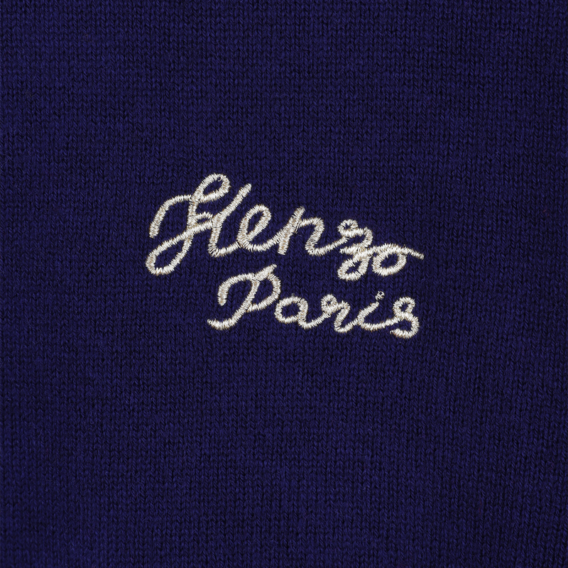 Knitted sweater with embroidery KENZO KIDS 
                    GIRL
