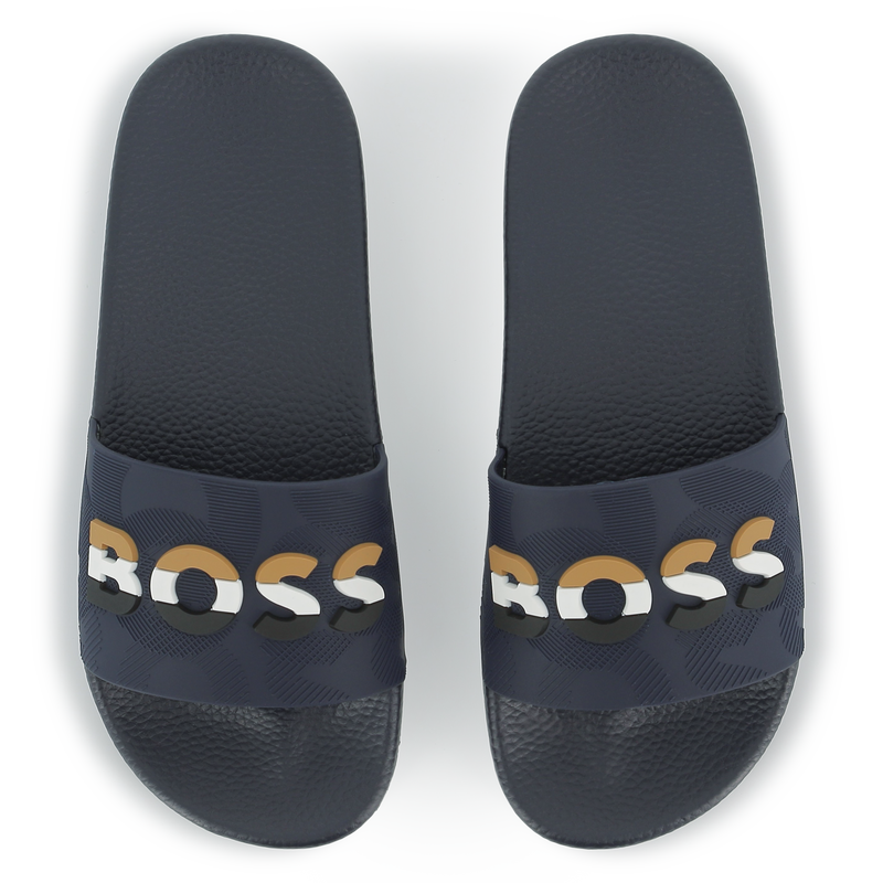 Wide-strap sliders BOSS 
                    BOY