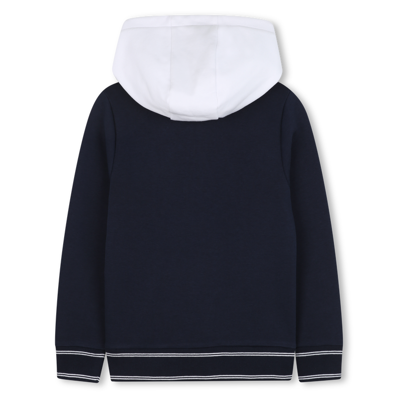 Contrast-hood sweatshirt BOSS 
                    BOY