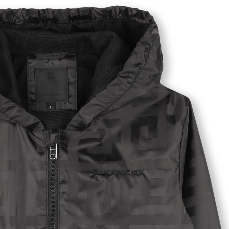 Hooded windbreaker with zip GIVENCHY 
                    BOY