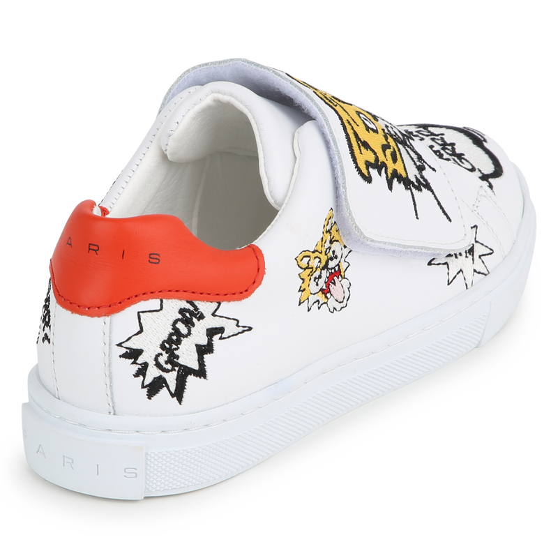 Leather Velcro sneakers KENZO KIDS 
                    UNISEX