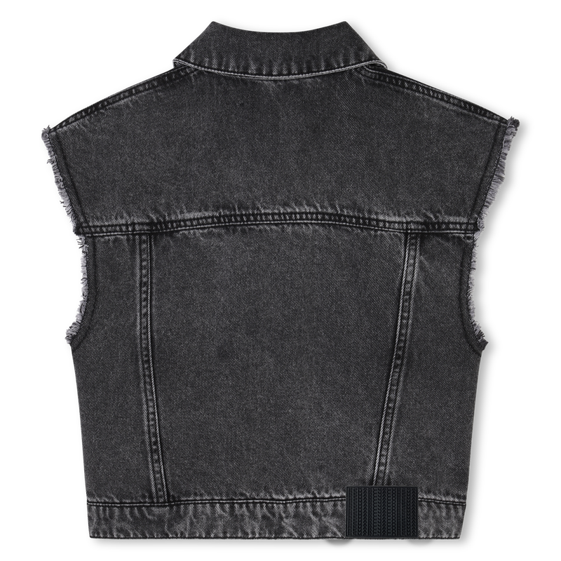 Sleeveless denim jacket THE MARC JACOBS 
                    GIRL