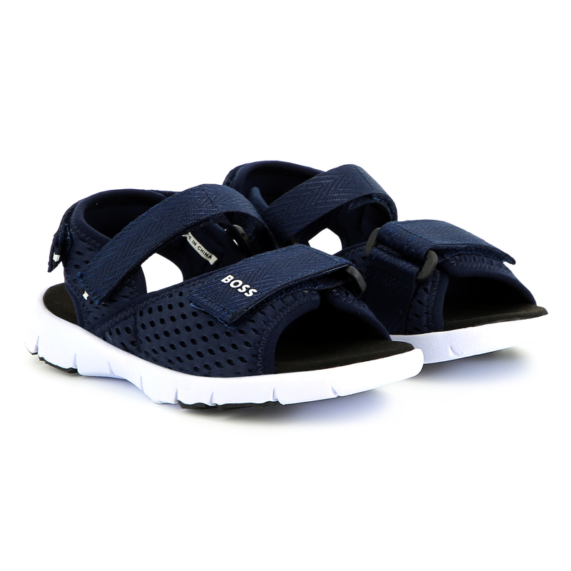 Velcro canvas sandals BOSS 
                    BOY