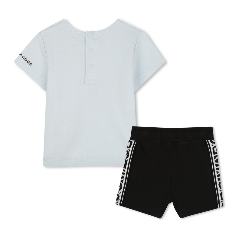 Cotton T-shirt and shorts THE MARC JACOBS 
                    UNISEX