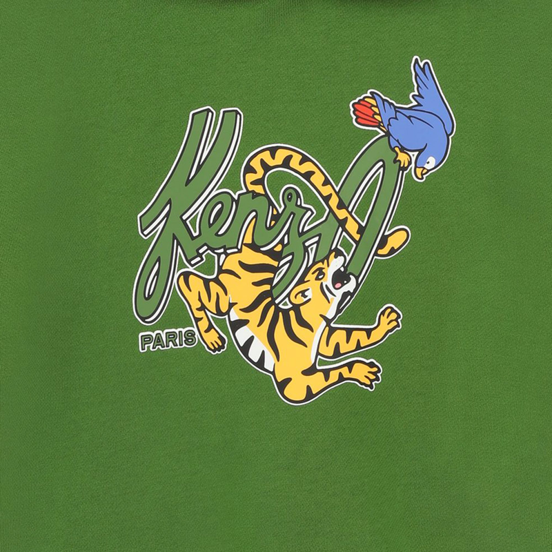 Printed Fleece Sweatshirt KENZO KIDS 
                    BOY