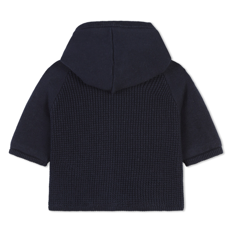Knit Button-Down Jacket CARREMENT BEAU 
                    BOY