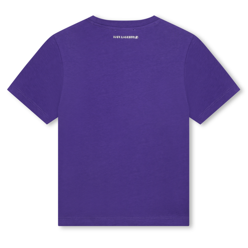 Logo Graphic Short-Sleeve KARL LAGERFELD KIDS 
                    GIRL