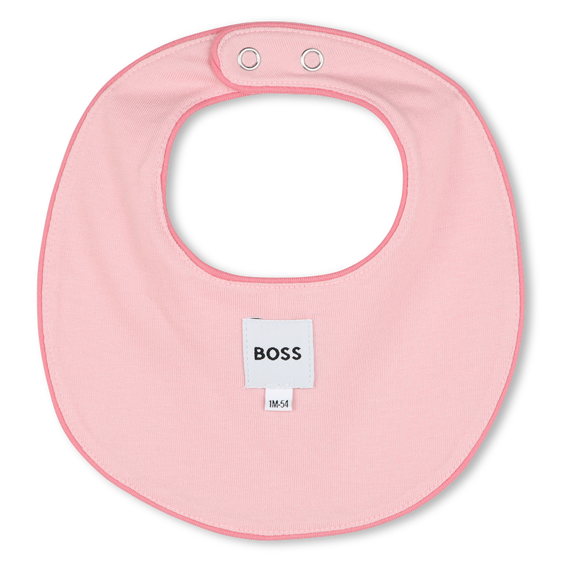 pajamas and bib set BOSS 
                    GIRL