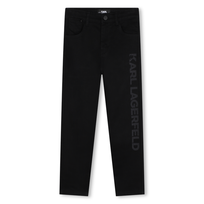 Cotton Jeans KARL LAGERFELD KIDS 
                    BOY