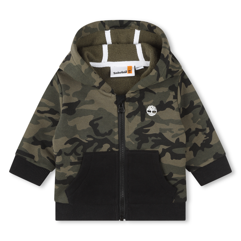 Hooded cardigan TIMBERLAND 
                    BOY