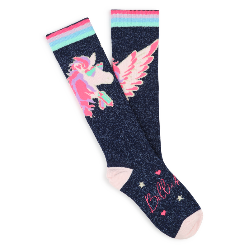 Pegasus Print Socks BILLIEBLUSH 
                    GIRL