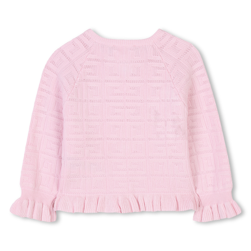 Buttoned tricot cardigan GIVENCHY 
                    GIRL