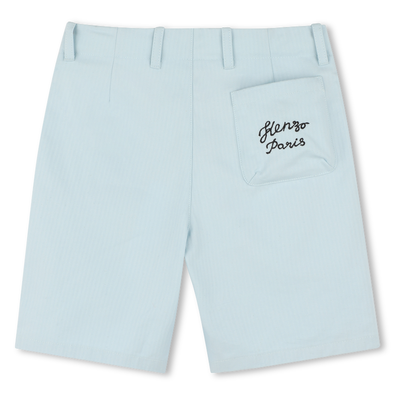Embroidered Bermuda shorts KENZO KIDS 
                    BOY