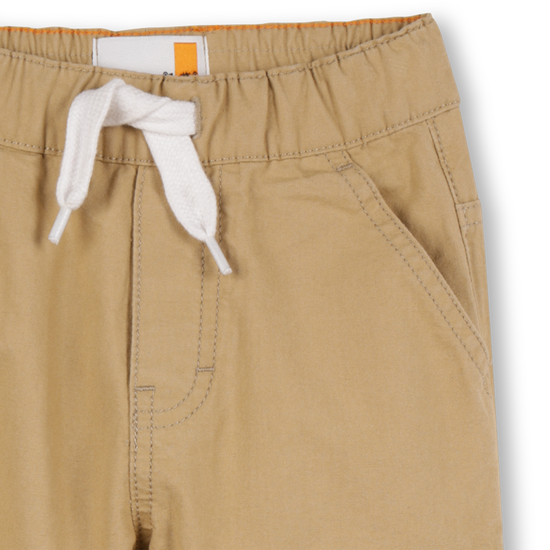 Wide-leg gabardine trousers TIMBERLAND 
                    BOY