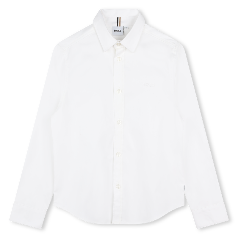 Plain cotton shirt BOSS 
                    BOY