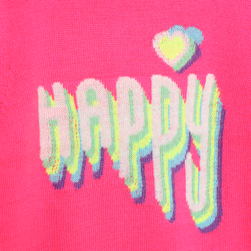 Knit graphic pullover BILLIEBLUSH 
                    GIRL