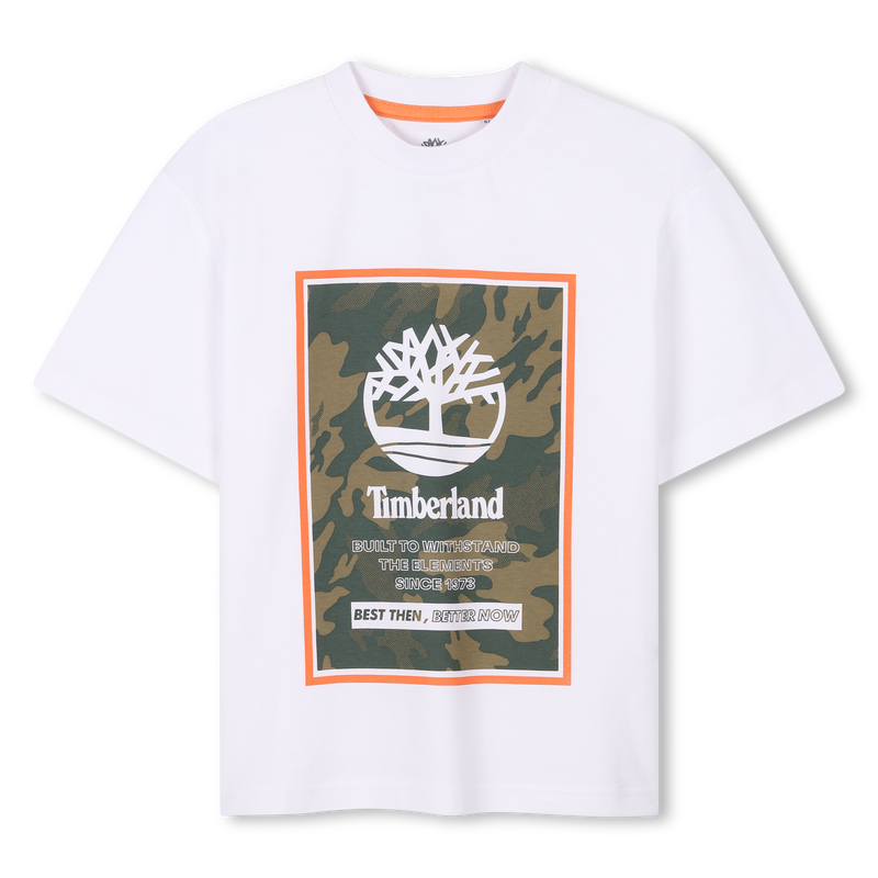 Loose T-shirt with print TIMBERLAND 
                    BOY