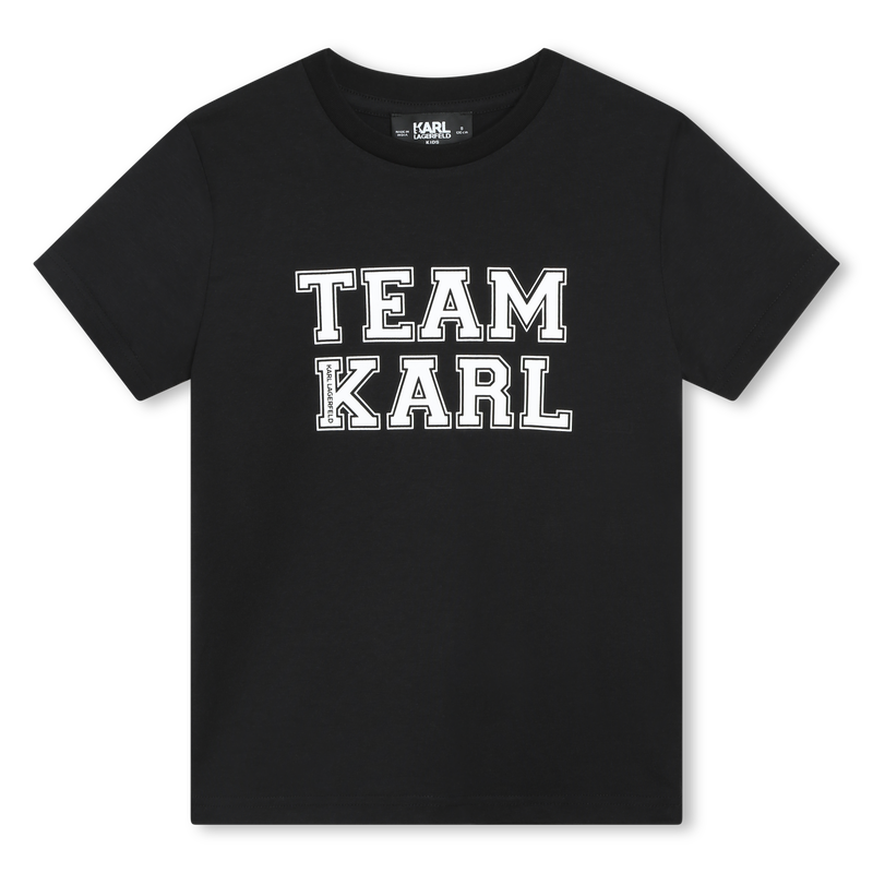 Short-Sleeved T-Shirt KARL LAGERFELD KIDS 
                    BOY
